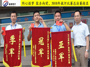 同心逐夢(mèng)，聚力向前，廣業(yè)電子2018年度拔河比賽圓滿舉行