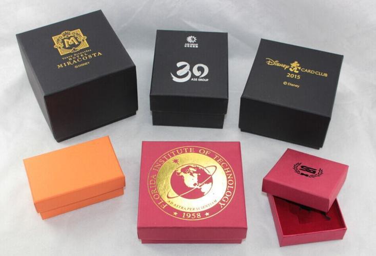 厂家供应 饰品包装盒 证章盒 可定制印logo